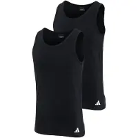 Adidas Tanktop Active Flex Cotton Herren Black (2er-Pack)-XXL