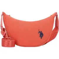 U.S. POLO ASSN. Umhängetasche Schultertasche Benton Small Hobo Bag Coral koralle