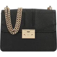 Seidenfelt Manufaktur Seidenfelt Roros - Schultertasche 21 cm (black/gold)