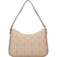 U.S. POLO ASSN. Schultertasche New Hampton Hobo Bag Biscuit hellbraun