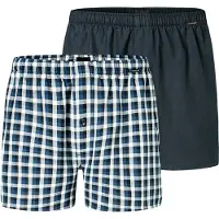 Schiesser Boxershort Herren 182428 Boxershorts Multipacks Sortiert 3 (2er Set)-XXXL