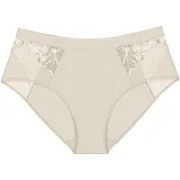 Triumph Maxislip "Wild Azalea Florale" Spitze, hochgeschnitten, Satin-Einfassung, elastisch