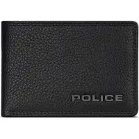 Police Geldbörse RFID Schutz Leder 10.5 cm