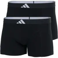 Adidas Unterhosen Active Flex Cotton Body Herren Black (2er-Pack)-XL