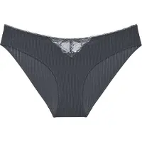 Triumph Slip Wild Iris Florale | Grösse: 38 | Farbe: Anthrazit