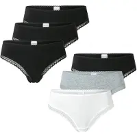 Schiesser Tanga Damen Baumwolle mehrfarbig, 44 785339-0003-00440