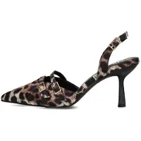 POSH by Poelman Pumps Damen Pam Brown With Animal Print-Schuhgröße 40