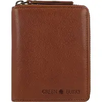Greenburry Leder Geldbörse Colombiana RV-Wallet RFID Nougat braun