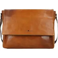 Greenburry Umhängetasche Newport Crossover Bag Caramel hellbraun
