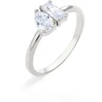 Elli Ring 925 Sterling Silber in Silber | Gr.: 52