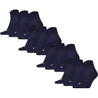 Puma Unisex Quartersocken, 12er Pack - Quarter Plain 12P, Logo, einfarbig