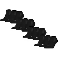 Puma Unisex Sneakersocken, 12er Pack - Cushioned Sneaker 12P, Logo, einfarbig