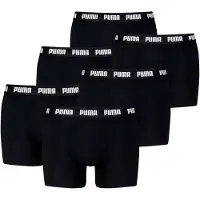 Puma Herren Boxershorts, 6er Pack - Everyday Boxers 6P, Cotton Stretch, einfarbig