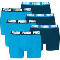 Puma Herren Boxershorts, 6er Pack - Everyday Basic Boxers 6P, Cotton Stretch, einfarbig