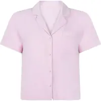 Hunkemoller Kurzärmelige Jersey-Jacke Essential Rosa