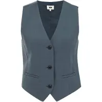 We fashion Gilet Greyish Green Größe: 40 | Gilets Outlet | Damen | Grün