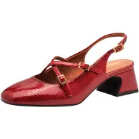 Tamaris Damen modische Sling-Pumps Antislide & Antischokk 1-29661-45, Größe:38 EU, Farbe:Rot