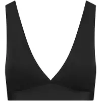 Bye Bra BH Bra Top Deep Plunge Damen Black-XL