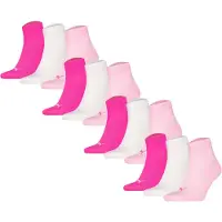 Puma Unisex Quartersocken, 12er Pack - Quarter Plain 12P, Logo, einfarbig