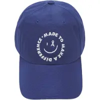 Armedangels Cap "Yenaas" in Blau - onesize