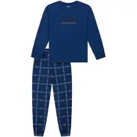 Schiesser Pyjama Nightwear in royal | Gr.: 164