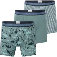 Schiesser 3er-Set: Boxershorts in Türkis - 98