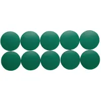 MAUL Rundmagnet Solid 38 mm 2,5 kg Haftkraft 10 Stück grün