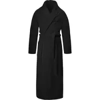 Normani Bademantel aus 100 % Baumwolle Lola in Schwarz | Gr.: 4XL