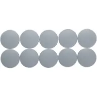 MAUL Rundmagnet Solid 38 mm 2,5 kg Haftkraft 10 Stück grau