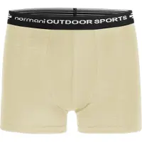 Normani Outdoor Sports Herren Merino Boxershorts Adelaide in Wollweiß | Gr.: M