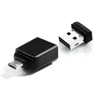 Verbatim USB-Stick 32GB Verbatim 2.0 Store'n Stay + OTG Adapter retail