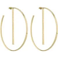Liebeskind berlin Ohrringe - Edelstahl The Basic Big - Gr. unisize - in Gold - für Damen