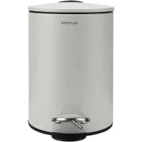 Blomus Treteimer Tubo Moon Grau