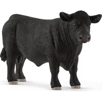 Schleich Tier - Black Angus TYR - H: 8 cm 13879 - - One Size - Spielzeugtiere