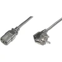 Assmann LOGON TC025NCGRE, 2,5 m, Netzstecker Typ C, C13-Koppler, 250 V, 10 A