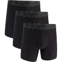 Under Armour Herren Unterhose UA PERFORMANCE TECH - SOLID 6 IN 3PK