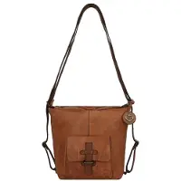 Harbour 2nd UP13133 Crossbody Style Baily Umhängetasche cognac