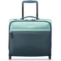 Delsey PARIS Trolley mit Laptopfach Brochant 3 2 wheel Underseater Green grün 39cm