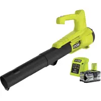 Ryobi - 18V ONE+ Turbo Jet Laubbläser - 145 km/h Gebläsegeschwindigkeit - max. Luftdurchsatz: 7,1 m³/min + 4,0 Ah Akku & Ladegerät - RY18BLA-140