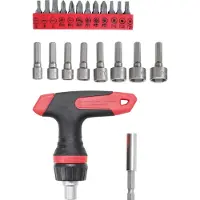 Bgs Bit / Socket Set, Chrom-Vanadium-Stahl, 402 mm, 402 g