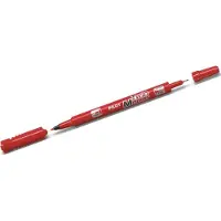 Pilot Pen twin marker 0.3/0.5mm red