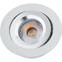 Sigor LED Einbauleuchte ARGENT FLAT 82mm weiss Downlight 3000K Warmweiss