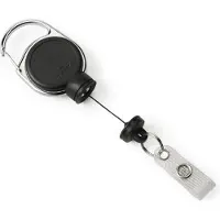 Durable 832901, Namensschild-Halterung, Landschaftsportrait, Schwarz, 60 cm, 1 Stück(e)