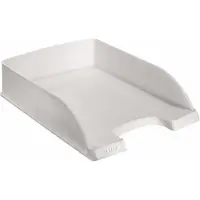 Leitz Plus Briefablage 5227 DIN A4 Weiß 25,5 x 35,7 x 7 cm