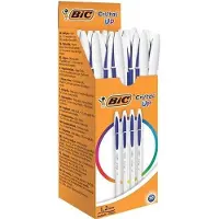 BIC Kugelschreiber Cristal Up, Strichfarbe: blau, 20 Stck