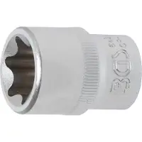Bgs Steckschlüssel-Einsatz E-Profil Antrieb Innenvierkant 12,5 mm (1/2") SW E24