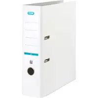 Pierre by Elba Ordner smart PP-Papier, Rückenbreite: 80 mm, weiss DIN A4, Einband aussen PP