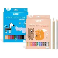 Interdruk Jumbo BB Kids Bleistiftstifte, 12 Farben