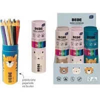 Bebe Bleistiftstifte 24 Farben BB Kids Tube Mix