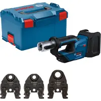 Bosch Professional Gpt 18v-19 Solo +l-boxx + 3xth 16/20/26 Rohrpresswerkzeug